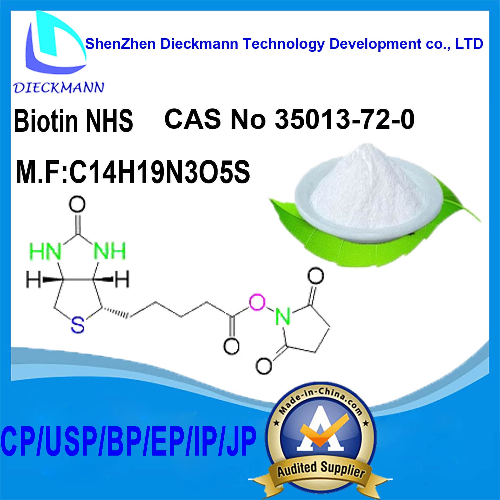 Biotin NHS CAS No 35013_72_0